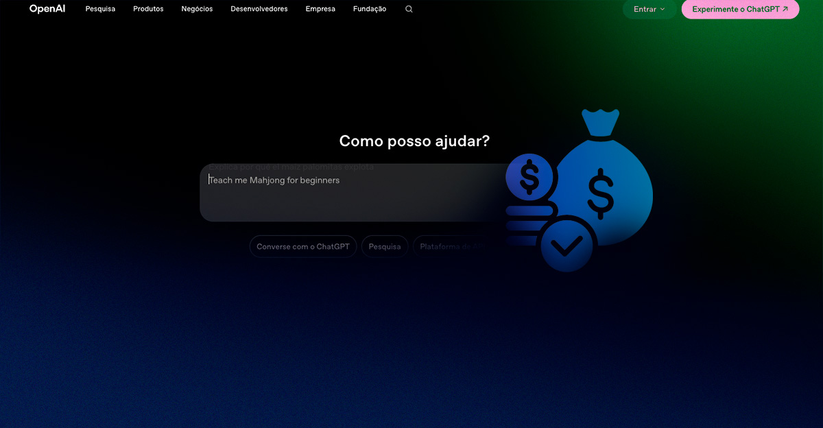 ChatGPT passa a exibir score de crédito e alertas financeiros no app