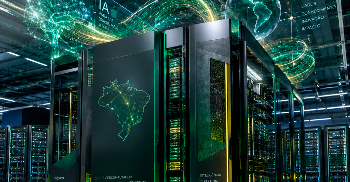 Brasil anuncia investimento de R$ 2,3 bilhões em supercomputador e IA