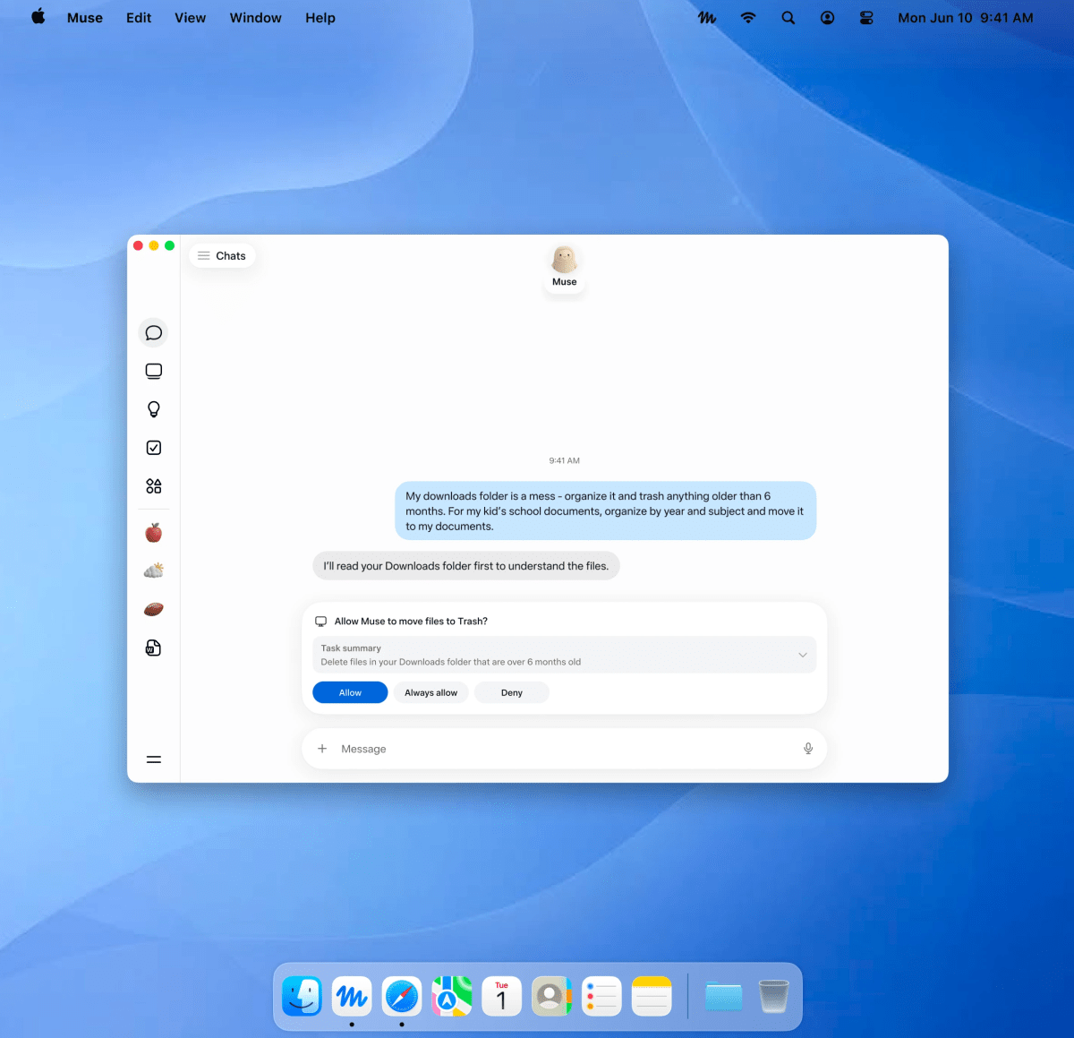 Meta lança app do assistente de IA Muse para Mac com automação de desktop