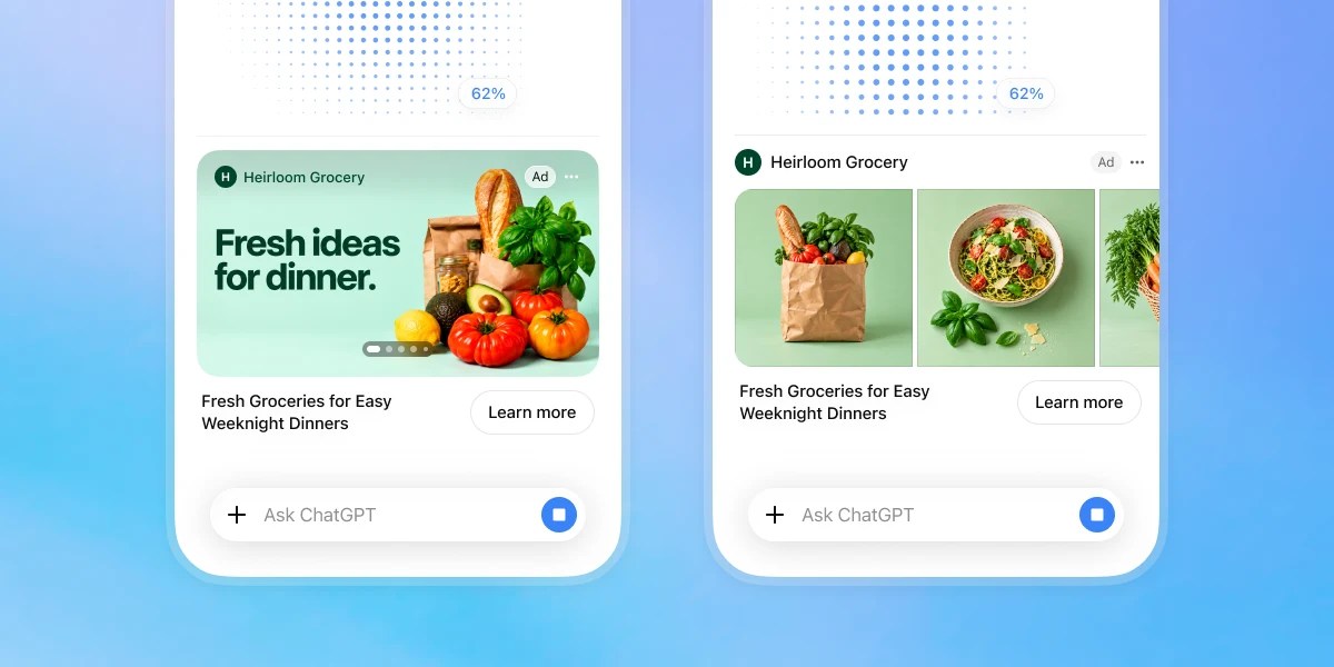 OpenAI testa anúncios visuais em respostas de geração de imagens no ChatGPT